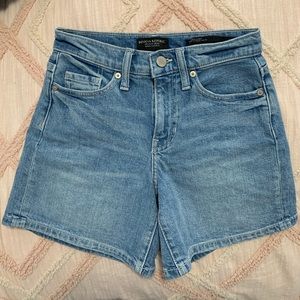 High Rise Premium Denim Short
